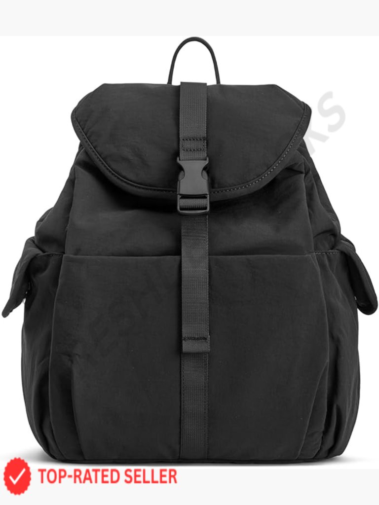 Small Nylon Daypack Lightweight Casual Backpack For Work Travel Campus